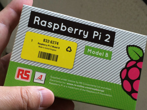 Raspberry Pi2入手の瞬間